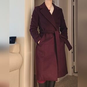 H&M Dark Purple Women's Coat
